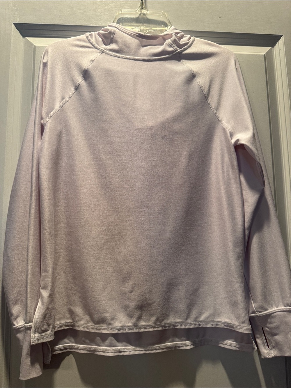 Zella White Cowl Neck Performance Pullover